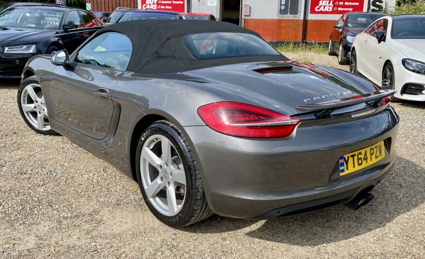 Porsche Boxster 981 2.7 Convertible PDK
